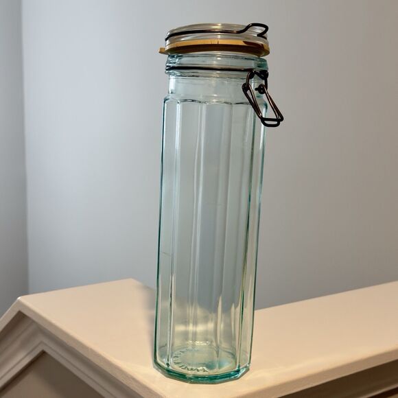 Natura Italian Glass Pasta Container - Picture 1 of 8